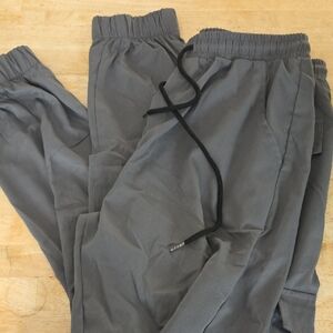 Men's Gray Jogger Cargo Pant